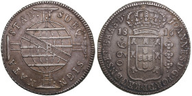 Brazil 960 Reis 1816
26.83g. XF/XF