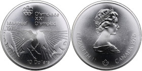 Canada 10 Dollars 1976 - Montreal XXI Olympiad 1976
48.75g. UNC/UNC
