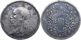 China Yuan Shih-Kai Dollar Year 3 (1914)
26.28g. VF-/VF-