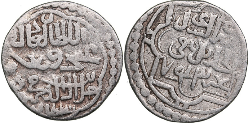 Golden Horde, Saray al-Jadida AR Dirham AH 743 - Jani Beg (AD 1341-1357)
1.52g. ...
