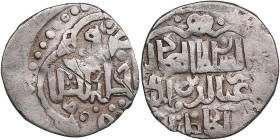 Golden Horde, Saray al-Jadida AR Dirham AH 782 - Tulak, fl. (AD 1380)
1.45g. VF/VF Album M2048 RRR. Rare!