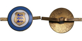Estonia hat badge - Estonian coat of arms
2.82g. 13mm.