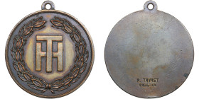 Estonia medal TH. ND
10.64g. 34mm. XF. Roman Tavast. Tallinn.