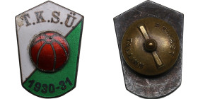Estonia badge 1931 - TKSÜ
5.20g. 16x22mm.