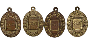 Estonia badge Book Year, 1935 (2)
VF-AU