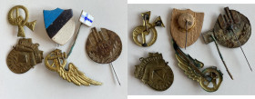 Estonia, Finland badges (6)
Various condition. Sold as is, no return.