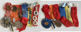 Estonia, Russia USSR Badges - Song & Dance Festival badges (13) & Ribbons
Various condition. Sold as is, no return.