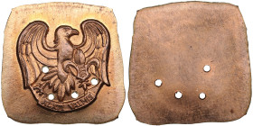 Estonia unfinished badge blank of Young Eagles organisation
2.94g. 22x22mm. UNC/UNC Before 1940. Extremely rare!