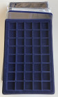 Lighthouse, Coin Trays - Different sizes (10)
New + used. Sold as is, no return. 64x86mm (8x) - 133x33mm. (40x) - 150x50mm (15x) - 645x45mm. (24x) - 2...
