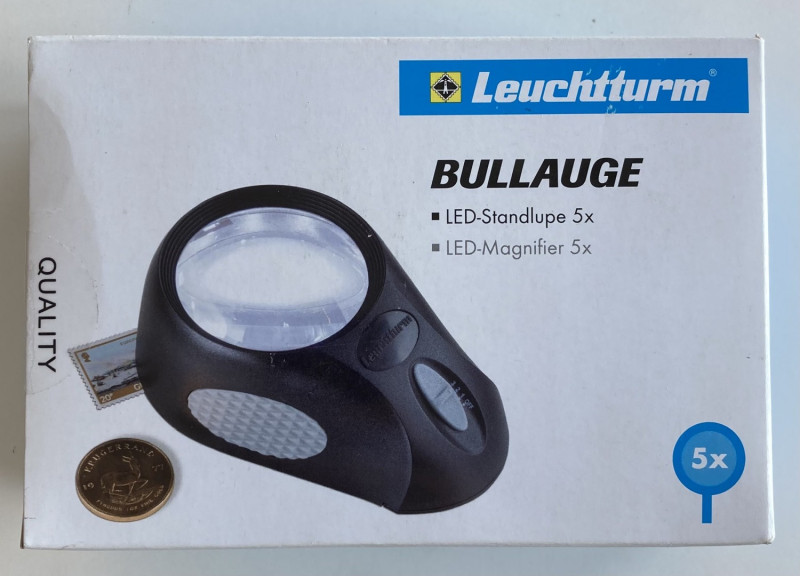Lighthouse, Bullauge - LED-Magnifier 5x
New, Lens diam. 65mm. Sold as is, no ret...