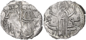 Bulgaria. Ivan Alexander and Michael IV Asan (1330-1355). AR Grosso. Raduchev&Zhekov Type 1.13; Youroukova&Penchev 74. AR. 1.59 g. 22.50 mm. Good VF.