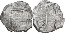 Spain. Philip IV (1621-1665). AR 8 Reales, Seville mint. KM 80. AR. 19.30 g. 36.00 mm. F.
