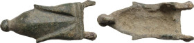 Bronze buckle. Late roman. 38 x 16 mm.