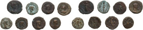 The Roman Empire. Lot of eight (8) alexandrine BI tetradrachm to be sorted. BI.