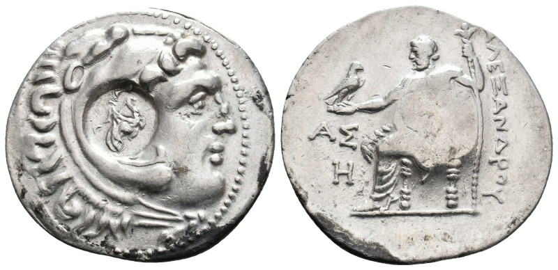 KINGS of MACEDON. Alexander III ‘the Great’. (336-323 BC). AR Tetradrachm Aspend...