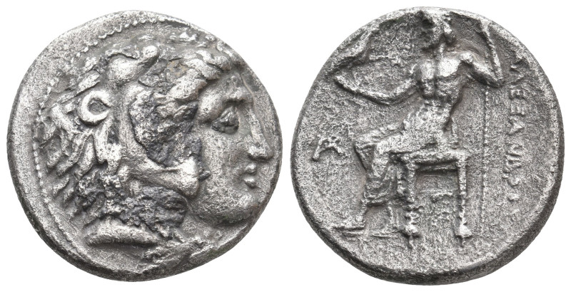 KINGS OF MACEDON. Alexander III 'the Great' (336-323 BC). AR Tetradrachm. Uncert...