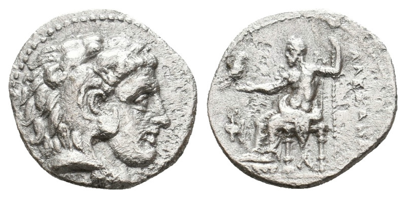 KINGS of MACEDON. Philip III Arrhidaios. (323-317 BC). AR Hemidrachm. In the nam...