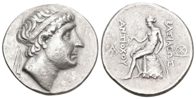 SELEUKID KINGDOM. Antiochos I Soter (281-261 BC). AR Tetradrachm. Seleukeia on T...