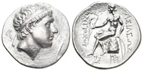 SELEUKID KINGS OF SYRIA. Antiochos Hierax (Circa 242-227 BC). AR Tetradrachm. Lampsakos.
Obv: Diademed head right.
Rev: BAΣIΛEΩΣ ANTIOXOY.
Apollo s...