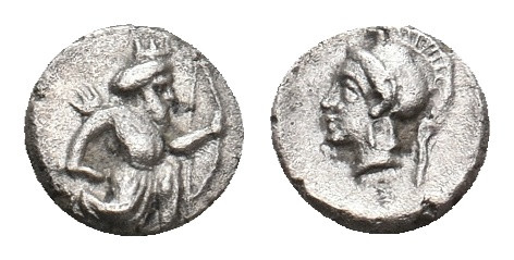 PERSIA. Achaemenid Empire. Uncertain mint in Cilicia, (4th century BC). AR Tetar...