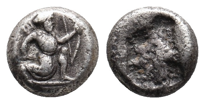PERSIA .Achaemenid empire. Time of Darios I to Xerxes I (Circa 455-420 BC). AR 1...