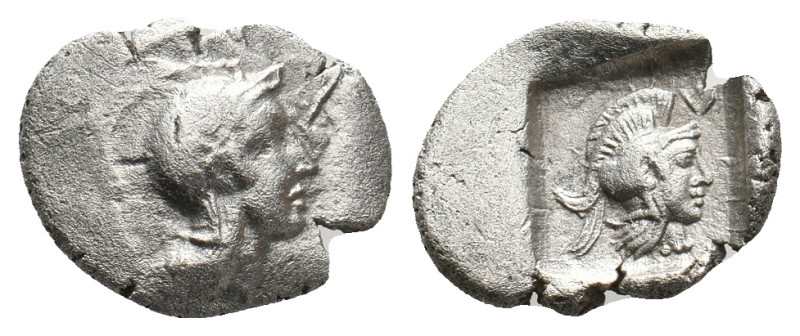DYNASTS OF LYCIA. Kherei. Tlos(?), (Circa 440-410 BC). AR Hemidrachm.
Obv: Head...