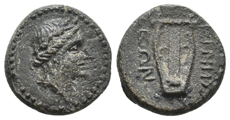 PISIDIA. Termessos. (Circa 1st century BC). Ae.
Obv: Laureate head of Apollo ri...