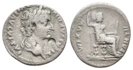 TIBERIUS, 14-37 AD. AR, Denarius, "Tribute Penny" type (18-35). Lugdunum (Lyon).
Obv: TI CAESAR DIVI AVG F AVGVSTVS.
Laureate head of Tiberius, righ...