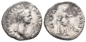JULIA TITI (Daughter of TITUS) Augusta, 79/81-88 AD. AR, Denarius. Rome.
Obv: IVLIA AVGVSTA TITI AVGVSTI F.
Draped bust of Julia Titi, right.
Rev: ...