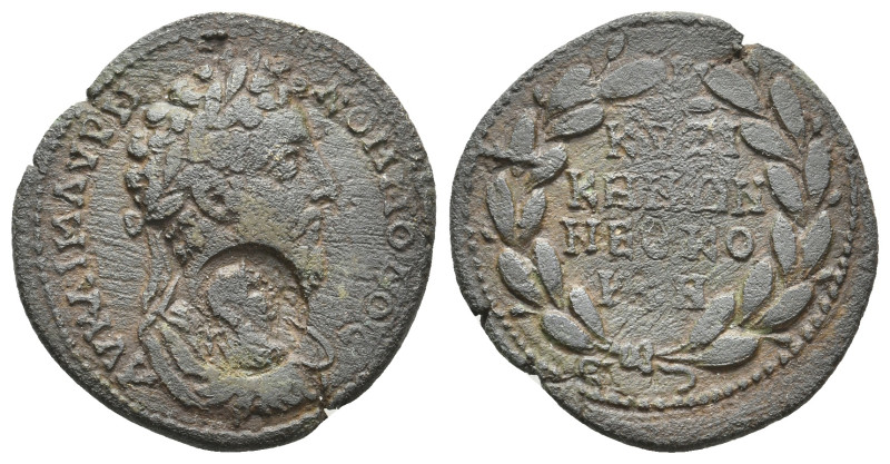 MYSIA. Cyzicus. Commodus (177-192). Ae.
Obv: ΑV ΚΑΙ Μ ΑVΡΗ ΚΟΜΜΟΔΟϹ.
Laureate,...