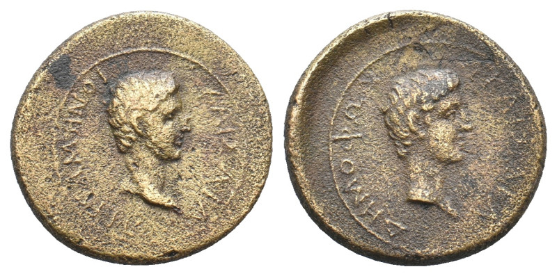 MYSIA, Pergamum. Augustus, Gaius and Lucius Caesars, circa 4 AD or later. M. Pla...