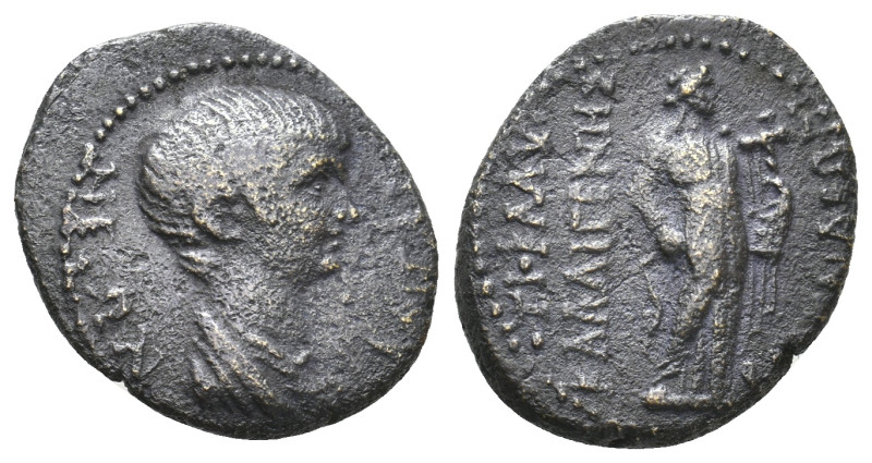 LYDIA, Blaundus. Nero, 54-68 AD. AE. Tiberius Claudius Kalligenes, magistrate.
...