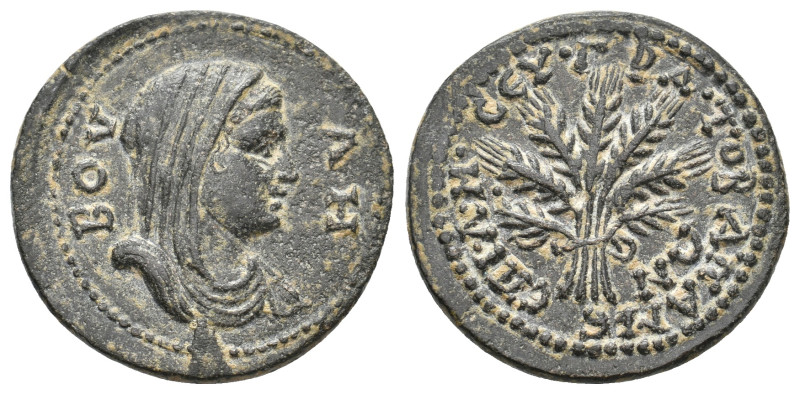 PHRYGIA, Apameia. Pseudo-autonomous. Time of Elagabalus, 218-222 AD. AE. L. Ma. ...