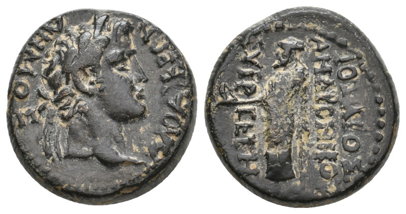 PHRYGIA, Laodicea ad Lycum. Pseudo-autonomous, circa 62 AD? Ioulios Andronikos, ...