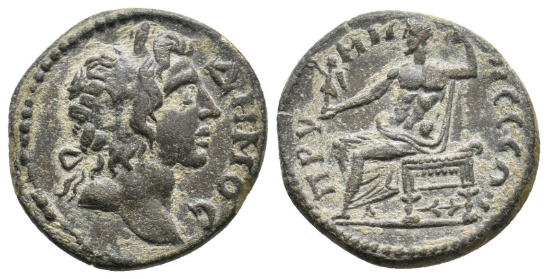PHRYGIA, Prymnessus. Pseudo-autonomous. Time of the Antonines, 138-192 AD. AE.
...
