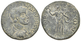 LYCIA, Tlos. Gordian III, 238-244 AD. AE.
Obv: [ΑΥΤ ΚΑΙ Μ] ΑΝΤ ΓΟΡΔΙΑΝΟϹ ϹƐΒ.
Laureate, draped and cuirassed bust of Gordian III, right.
Rev: ΤΛⲰƐⲰ...