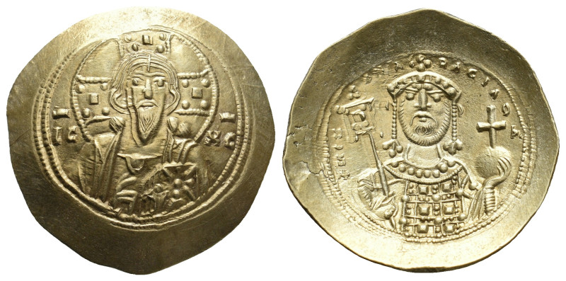 MICHAEL VII DUCAS, 1071-1078 AD. AV, Histamenon Nomisma. Constantinople.
Obv: I...