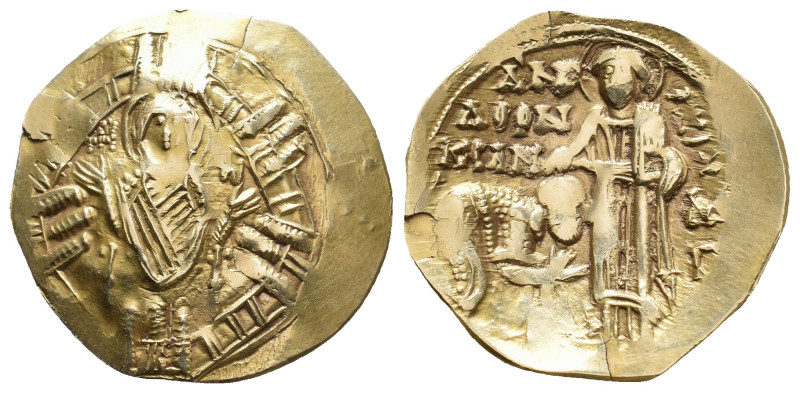 ANDRONICUS II PALAEOLOGUS, 1282-1295 AD. AV, Nomisma Hyperpyron. Constantinople....