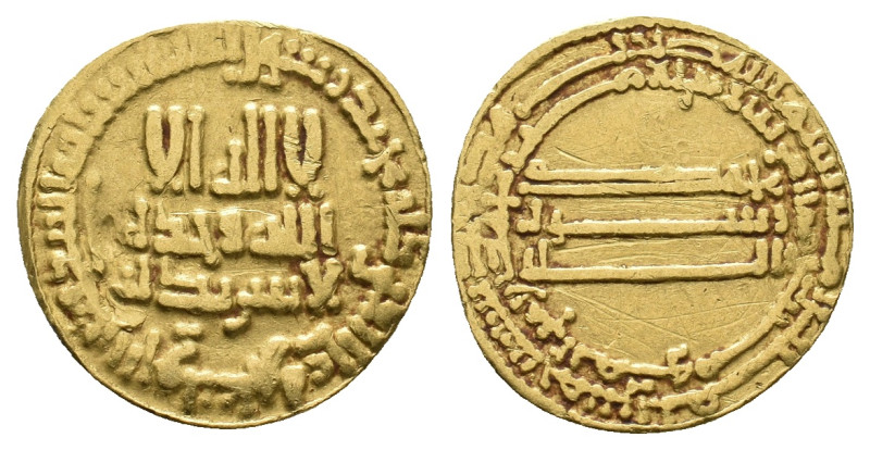 Islamic, Abbasid Caliphate. temp. AL-RASHID, 786-809 AD / 170-193 AH. AV, Dinar....