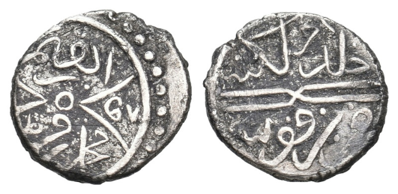 Islamic. IBRAHIM I, 1421-1451 AD / 824-855 AH. AR, Akce.
Minting of Ibrahim bin...