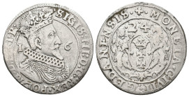 Poland. SIGISMUND III VASA, 1587-1632 AD. AR. Danzig. 1624.
Obv: SIGIS III D G REX POL M D L [R] PR / 1 – 6.
Crowned and armored bust right, wearing...