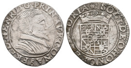 FREDERICK HENRY of Nassau, 1625-1647 AD AR, Teston
Obv: FRED. HENR. D. G. PRIN. AV. R. CO. NA.
Bust of Frederic-Henri de Nassau, right, bare head an...