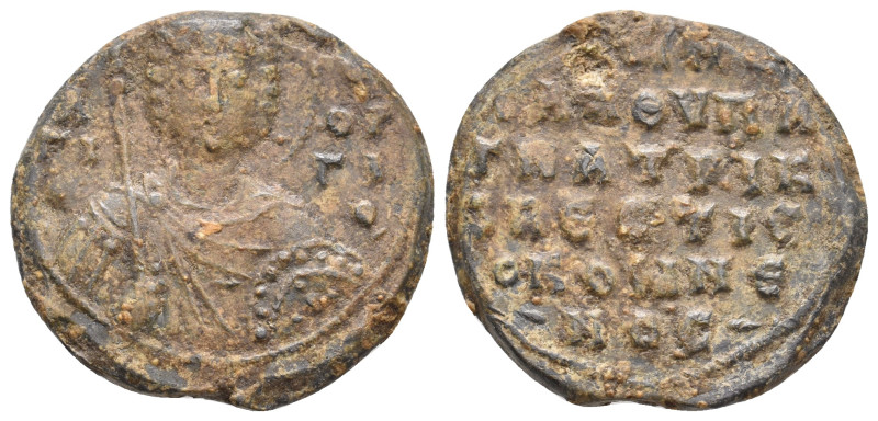 PB seal of Manuel Erotikos Komnenos, anthypatos, patrikios, and vestes (AD 955/9...