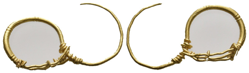 ANCIENT GREEK GOLD EARRING (CIRCA 3RD-1ST BC.)
Condition: See picture. No retur...