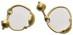 ANCIENT GREEK GOLD EARRING (CIRCA 3RD-1ST BC.)
Condition: See picture. No return
Weight: 1.58 g.