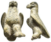 ANCIENT ROMAN BRONZE EAGLE FIGURINE (1ST-5TH CENTURY AD)
Condition : See picture. No return.
Weight : 18.28 g
Diameter: 31 mm