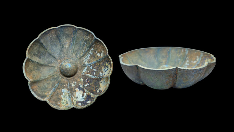 ANCIENT ROMAN BRONZE PHIALE (1ST- 3RD CENTURY AD)
Condition : See picture. No r...