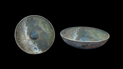 ANCIENT ROMAN BRONZE PHIALE (1ST- 3RD CENTURY AD)
Condition : See picture. No return
Diameter: 186 mm