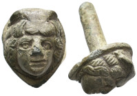 ANCIENT ROMAN BRONZE BUTTON? (1ST-3RD CENTURY AD)
Condition : See picture. No return
Weight : 26.63 g
Diameter: 36 mm