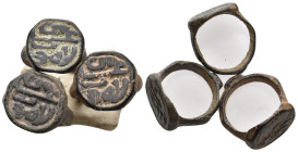 3 ANCIENT ISLAMIC RING LOT
Condition : See picture. No return